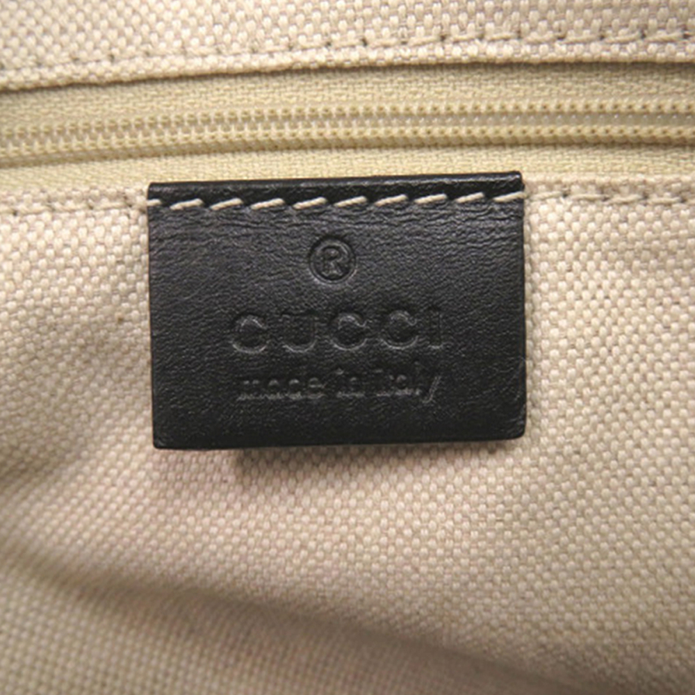 Pre-Loved Gucci Diamante Canvas Sukey Satchel - Picture 6 of 12